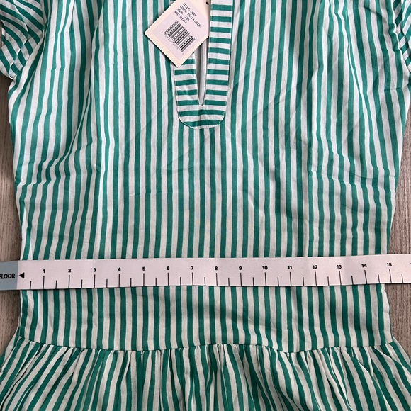 Oliphant Roll Sleeve Striped Dress - Picture 9 of 11